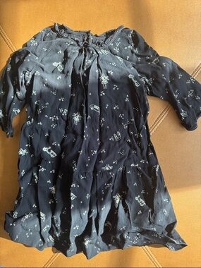 Bonpoint Black mini dress sz 3